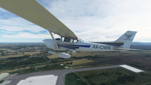  cessna 172 G1000 4X-CWR livery