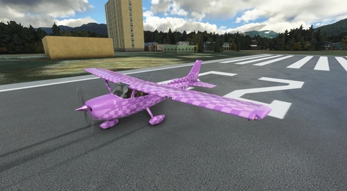 Cessna C172 Pink Troll