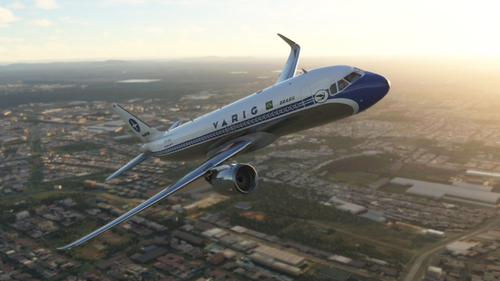 Classic Varig Livery for the Airbus A320N
