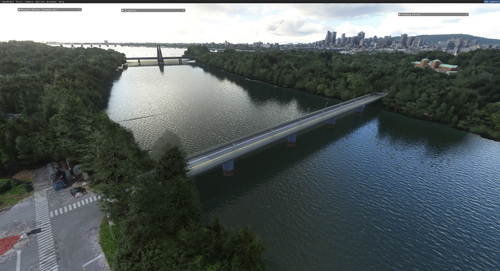Cosmos bridge, Montreal
