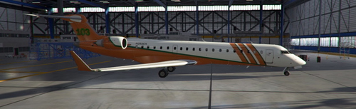 CRJ 700 Aero Tanker Livery