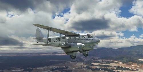 De Havilland DH-89 Dragon Rapide VH-UBN Airlines of Australia Ltd.