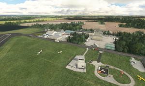 EGNW Wickenby Airfield, Langworth, Lincoln, Lincolnshire, England, UK. (Upgrade) thumbnail 16