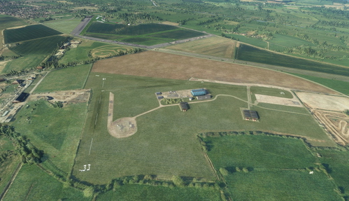 EGSW35 Middlezoy Aerodrome, Bridgewater, Somerset, England, UK.