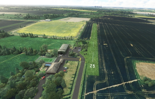 EGWT Mere House Airstrip, Sturton By Stow, Lincoln, Lincolnshire, England, UK. (Upgrade)