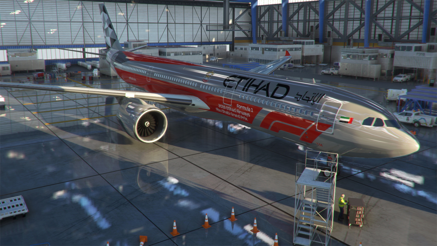 Etihad Formula 1 Livery for A330-900 - Image 1