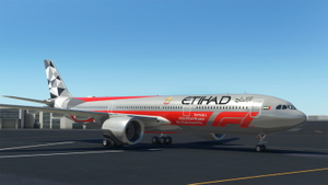 Etihad Formula 1 Livery for A330-900 thumbnail 3
