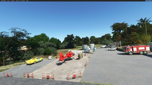 Firefight HelyBase CFVA "Mario Canu" Farcana Ortobene Mount, Nuoro Sardinia W.I.P.
