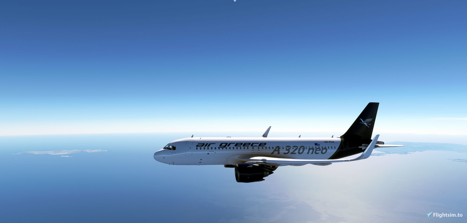 Fly by Wire A320 Neo Air Greece Livery para Microsoft