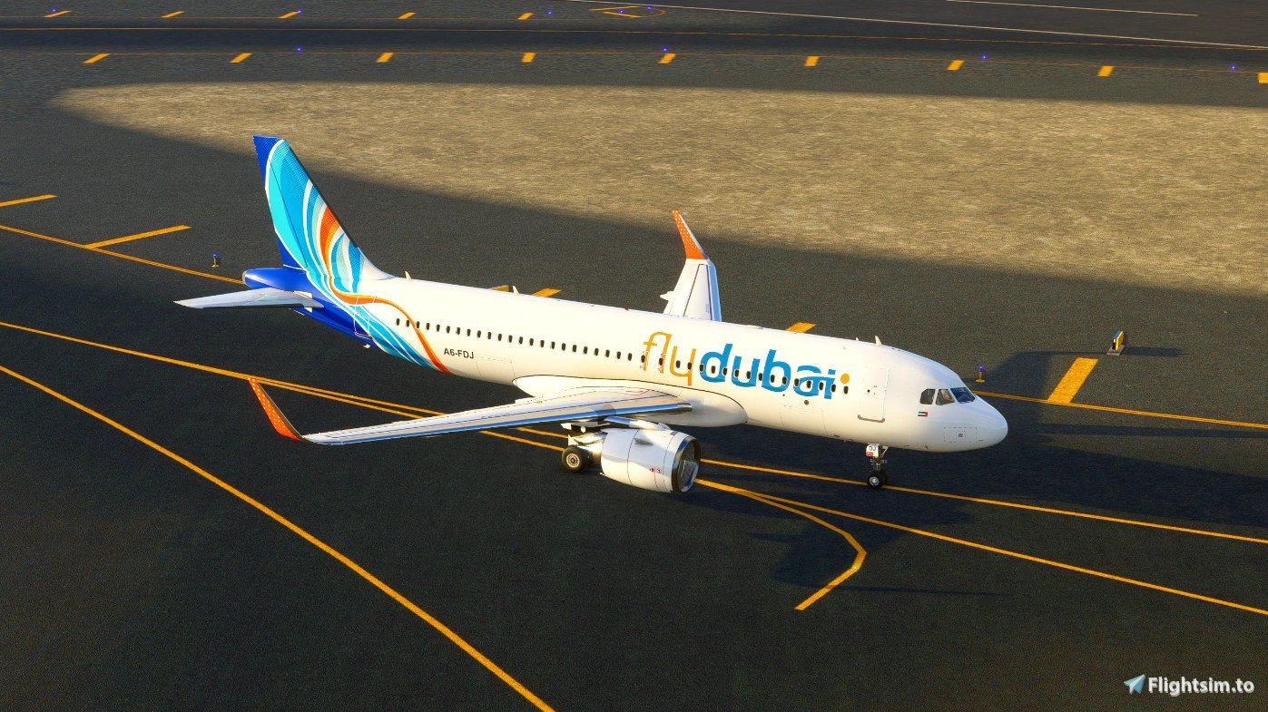 FlyDubai - FBW A32NX - Image 1