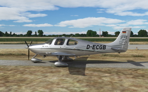 German Registered Cirrus SR22-GTS Turbo D-ECGB. thumbnail 2