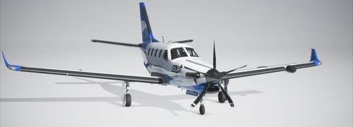 Gold Virtual Airlines Livery Pack - Blue November