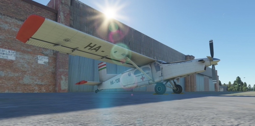 HA-YDB livery for MilViz PC-6