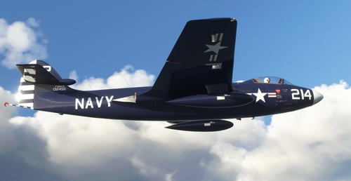 Hawker Seahawk US Navy 214