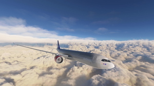 headwind Airbus A330-900neo Scandinavian Airlines SE-REH | 4K | Fictional | Discontinued thumbnail 7