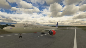 headwind Airbus A330-900neo Scandinavian Airlines SE-REH | 4K | Fictional | Discontinued thumbnail 4