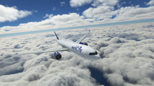 headwind Airbus A330-900neo World2Fly EC-NOI | 4K | Fictional | Discontinued