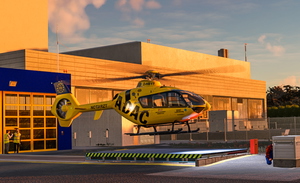 Hospital "Links der Weser"/ ADAC Luftrettung CHX6, Bremen (Germany) thumbnail 2