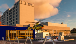 Hospital "Links der Weser"/ ADAC Luftrettung CHX6, Bremen (Germany) thumbnail 10
