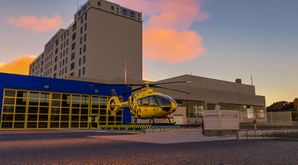 Hospital "Links der Weser"/ ADAC Luftrettung CHX6, Bremen (Germany) thumbnail 8
