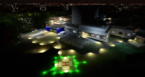 Hospital "Links der Weser"/ ADAC Luftrettung CHX6, Bremen (Germany) thumbnail 5