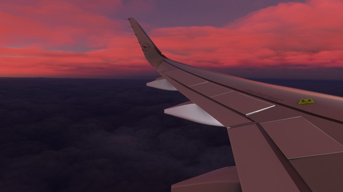 ILS 11 Approach on LOWW "Vienna Intl Airport" Dark