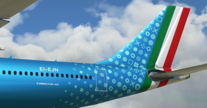 ITA Airways "metal livery" A330-300 (PMP) thumbnail 3