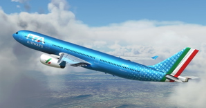ITA Airways "metal livery" A330-300 (PMP) thumbnail 8