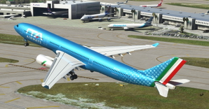 ITA Airways "metal livery" A330-300 (PMP) thumbnail 7