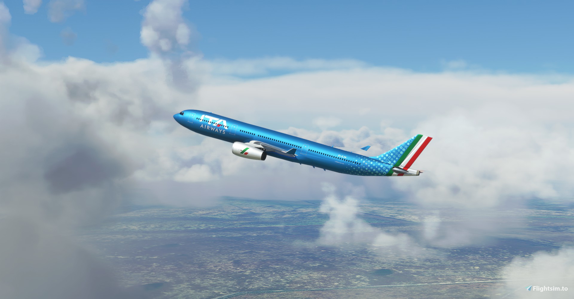 ITA Airways "metal livery" A330-300 (PMP) - Image 1