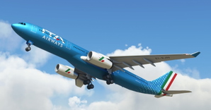ITA Airways "metal livery" A330-300 (PMP) thumbnail 6