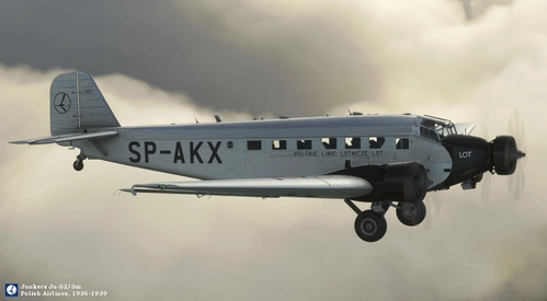 Junkers Ju-52/3m PLL "LOT" SP-AKX