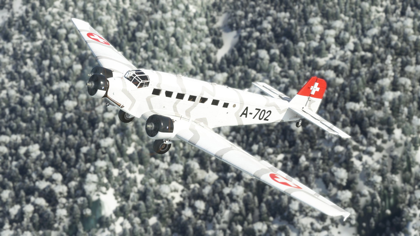 Junkers JU 52 A 702 Swiss Air Force For Microsoft Flight Simulator junkers-ju-52-a-702-swiss-air-force-for-microsoft-flight-simulator