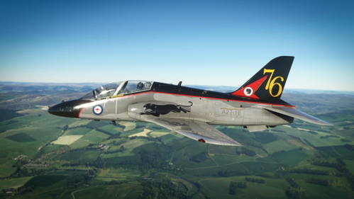 Just Flight Hawk T1 RAAF Royal Australian Air Force high visibility.