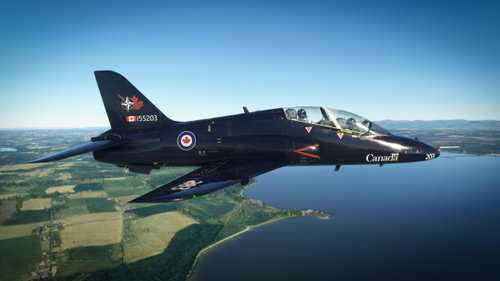 Just Flight Hawk T1 RCAF Royal Canadian Air Force livery.