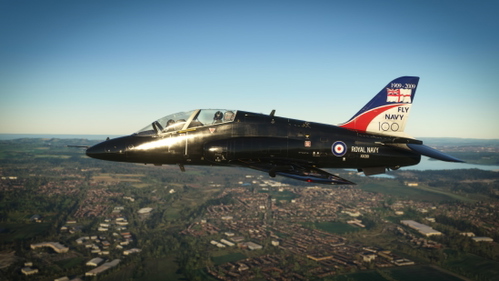 Just Flight Hawk T1 Royal Navy XX301.