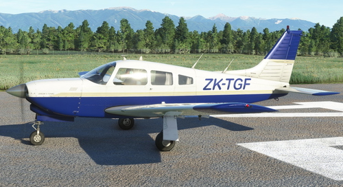 JustFlight PA-28R Turbo Arrow III ZK-TGF (Private, New Zealand) (4K)