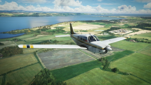 JustFlight Piper P28R Arrow III G-BMIV