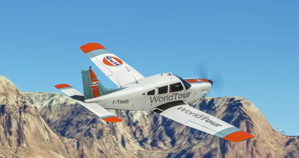 JustFlight Piper P28R Arrow III Gulf | WorldTour thumbnail 3
