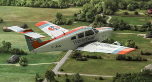JustFlight Piper P28R Arrow IV Gulf | WorldTour thumbnail 3