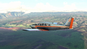 JustFlight Piper P28R Arrow IV Gulf | WorldTour "Vintage" thumbnail 4