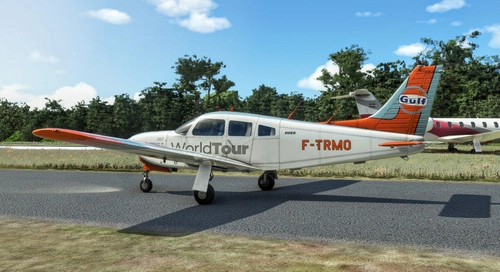 JustFlight Piper P28R Turbo Arrow III Gulf | WorldTour
