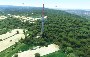 Karlsruhe Fernmeldeturm  (Radio TV Tower) thumbnail 3