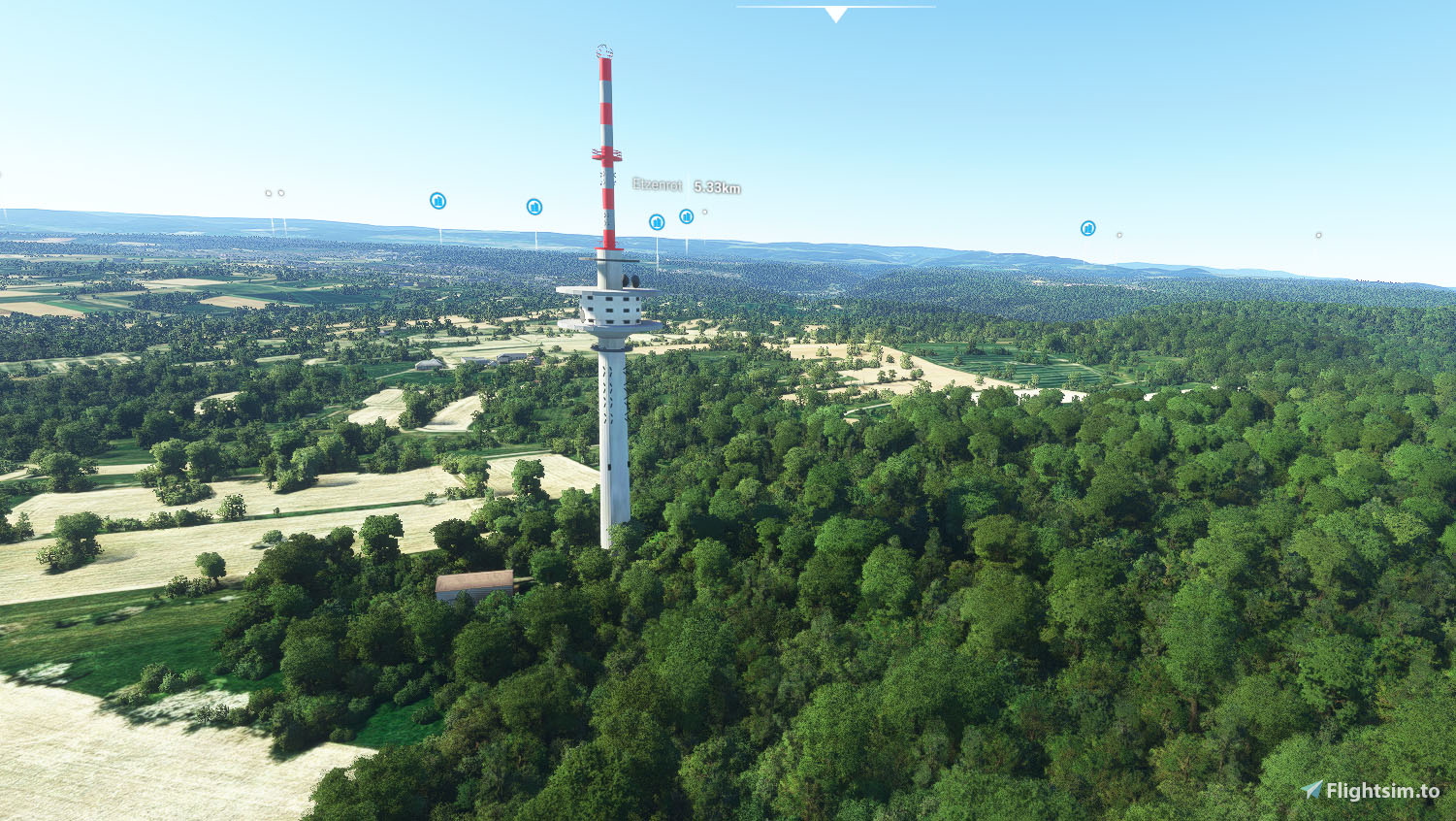 Karlsruhe Fernmeldeturm  (Radio TV Tower) - Image 1