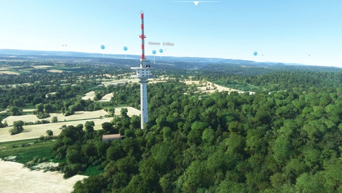 Karlsruhe Fernmeldeturm  (Radio TV Tower)