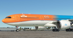 KLM "Pride livery" and "Pride livery 100 years" Headwind A330-900 thumbnail 4