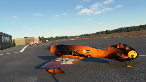 Livery "Halloween" V 2.0.5 - Gee Bee R3 special - by Newdeclic
