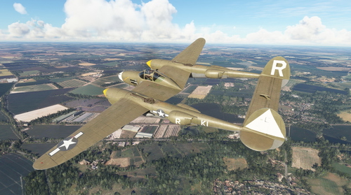 Lockheed P-38 "Flying Dutchman" 20th FG