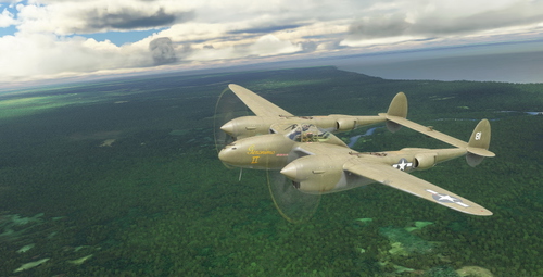 Lockheed P-38 "Geronimo II" 80th FG/ 459th FS