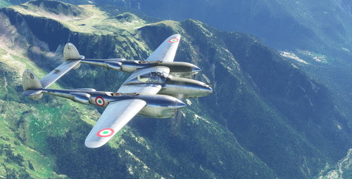 Lockheed P-38 Italian Air Force 4th Stormo